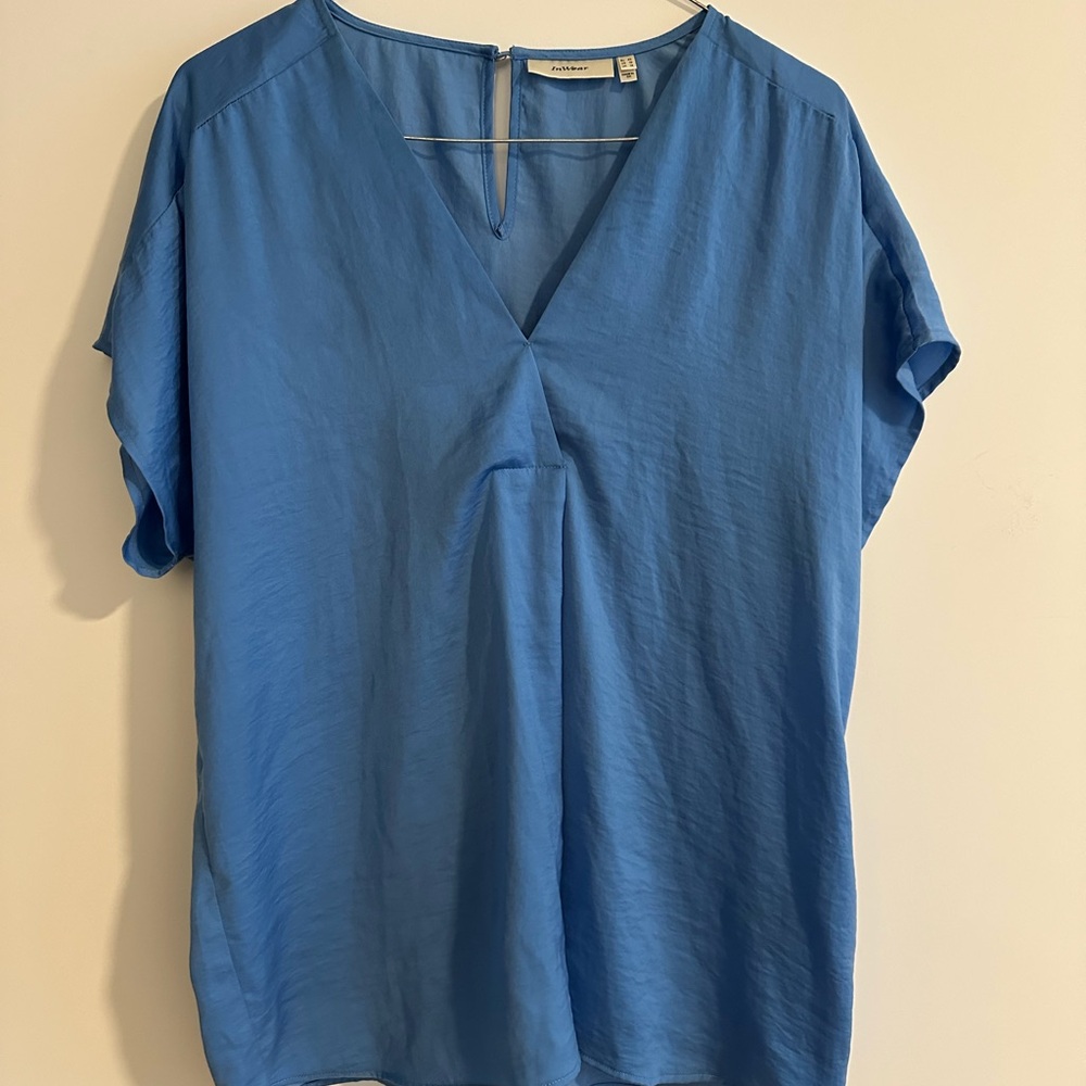 InWear Rinda Short Sleeve Top, Size 10
